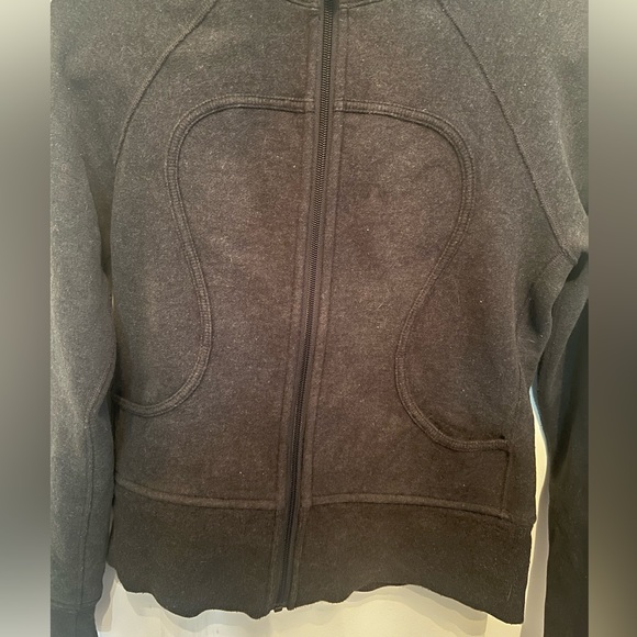 Charcoal Grey Scuba Full-Zip Hoodie | S | Lululemon athletica - Picture 4 of 5